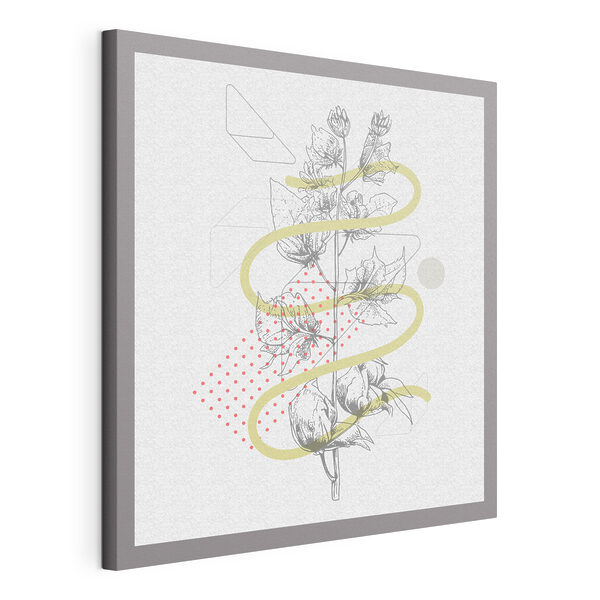 Cuadros Cuadros Un dibujo de una planta (SKU: s38030)