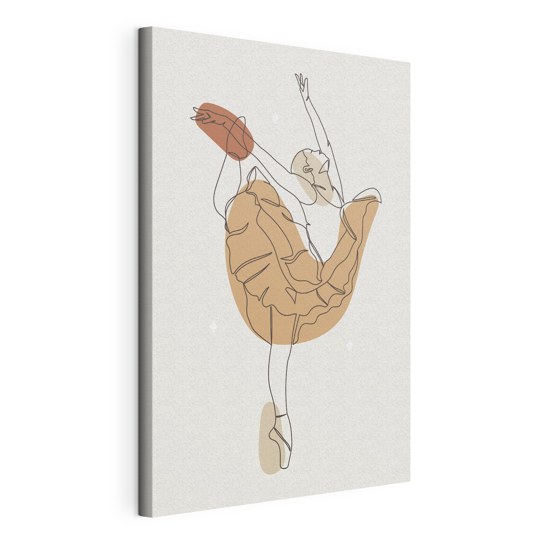 A drawing of a woman dancing A drawing of a woman dancing