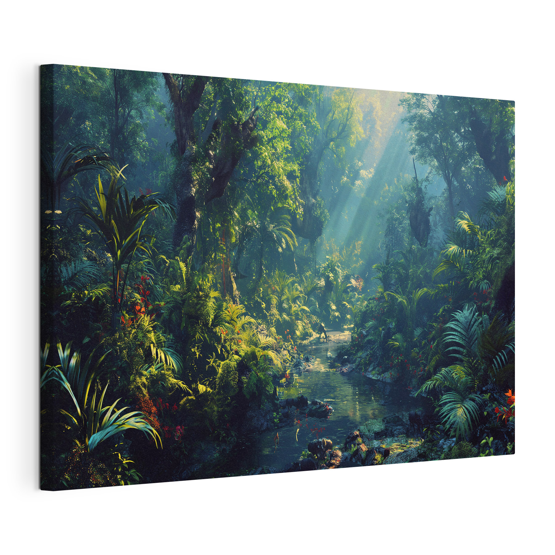 A stream in a forest