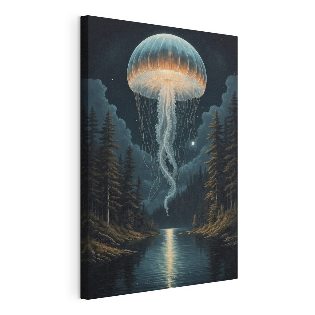 A jellyfish in the sky A jellyfish in the sky
