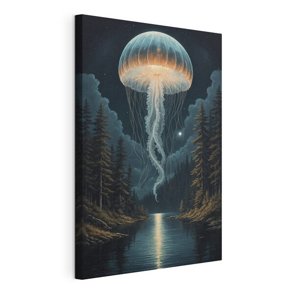 Cuadros Una medusa en el cielo (SKU: s38098) Cuadros Cuadros Una medusa en el cielo (SKU: s38098)