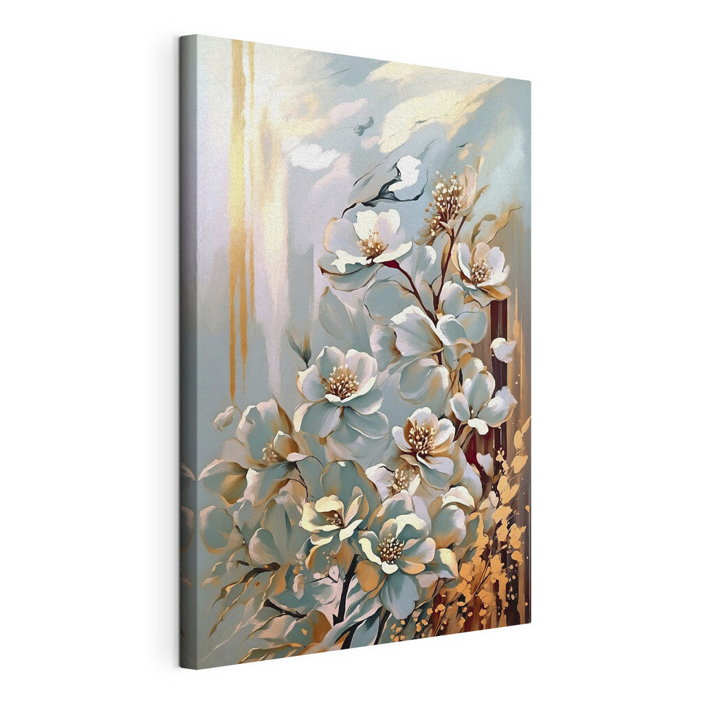 Soft blooms in tranquil hues Soft blooms in tranquil hues
