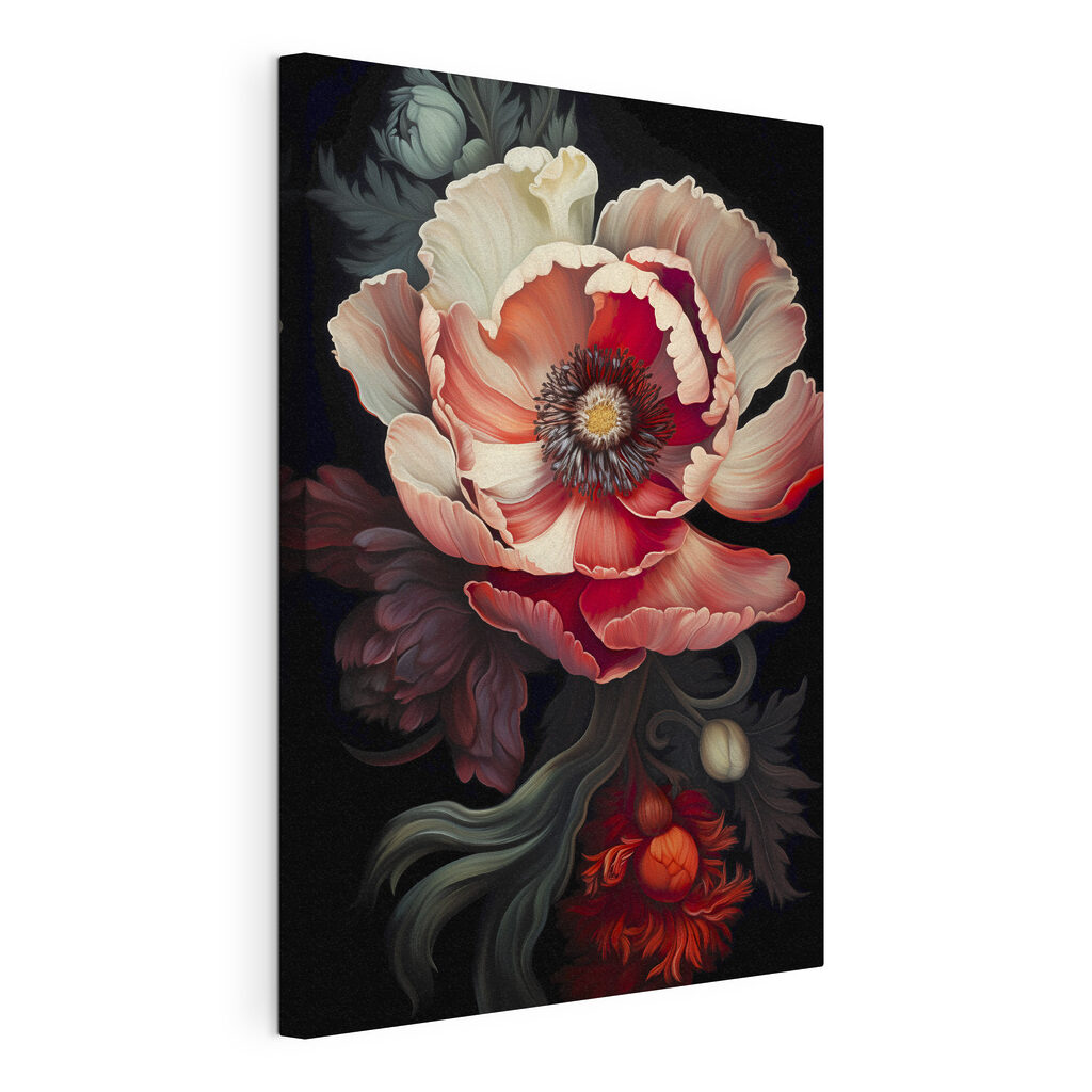 Vibrant blossoms on a dark background Vibrant blossoms on a dark background