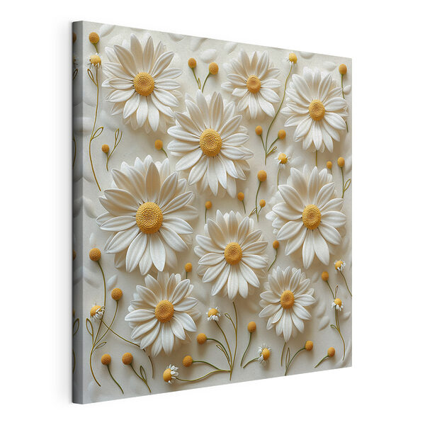 Cuadros Una flor blanca y amarilla (SKU: s38240) Cuadros Cuadros Una flor blanca y amarilla (SKU: s38240)