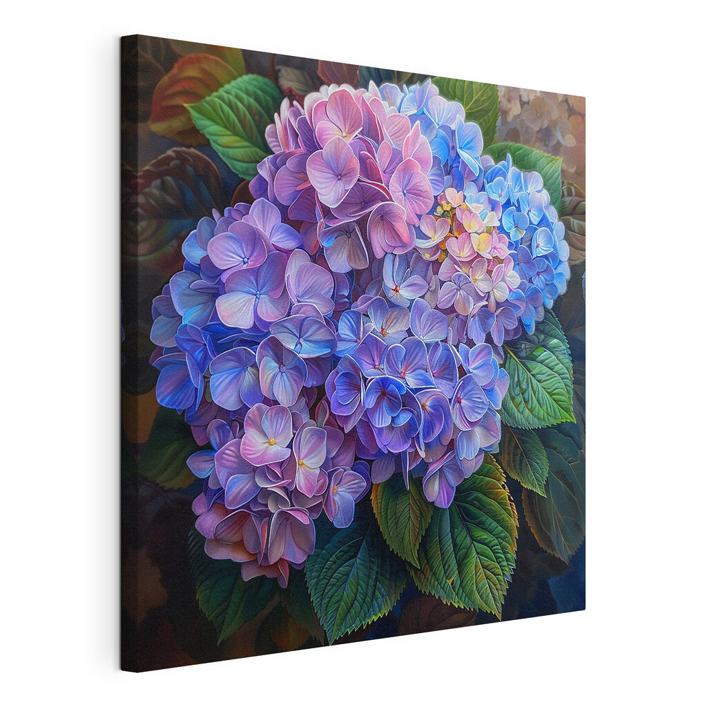 Vibrant blooms in shades of blue Vibrant blooms in shades of blue