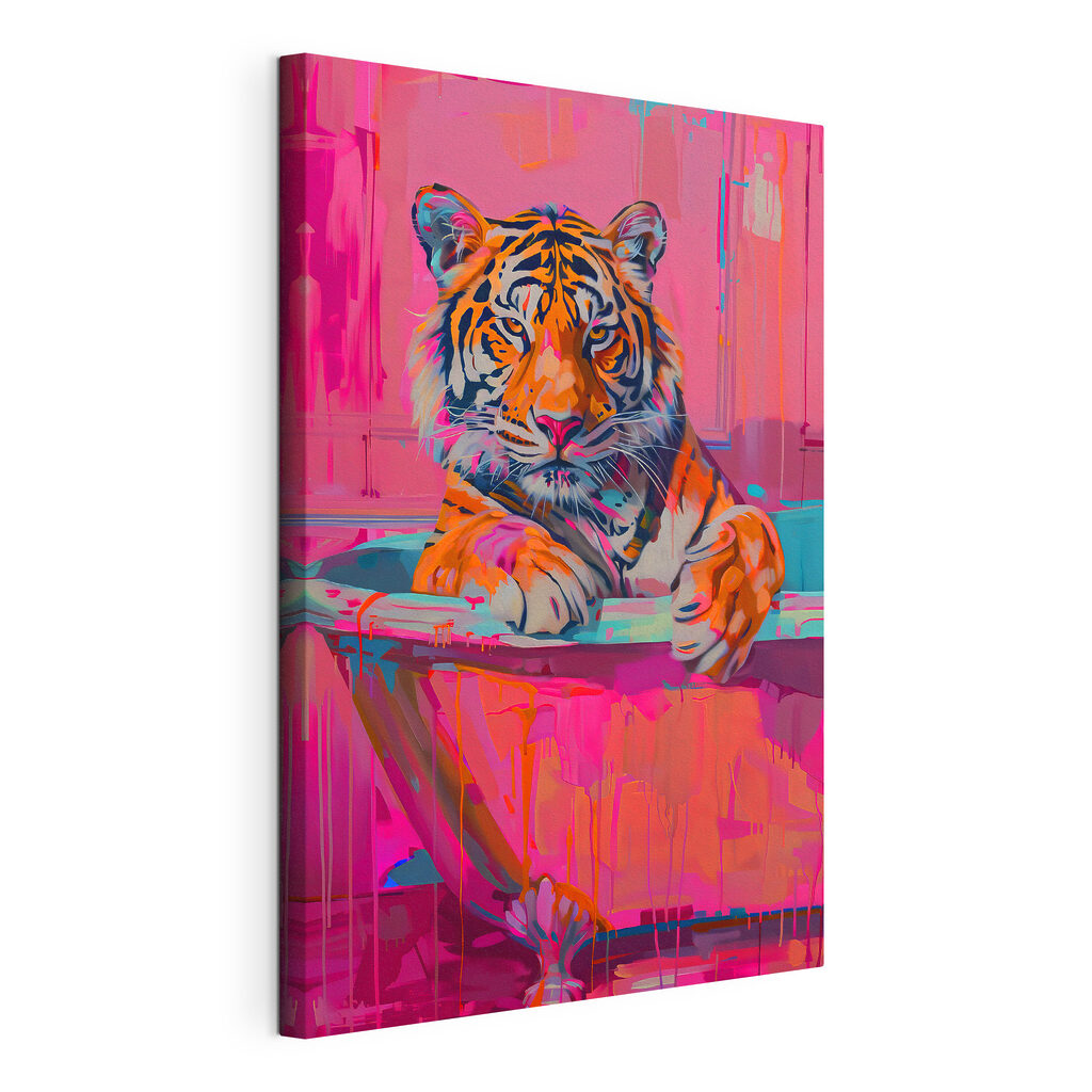 A tiger in a tub A tiger in a tub