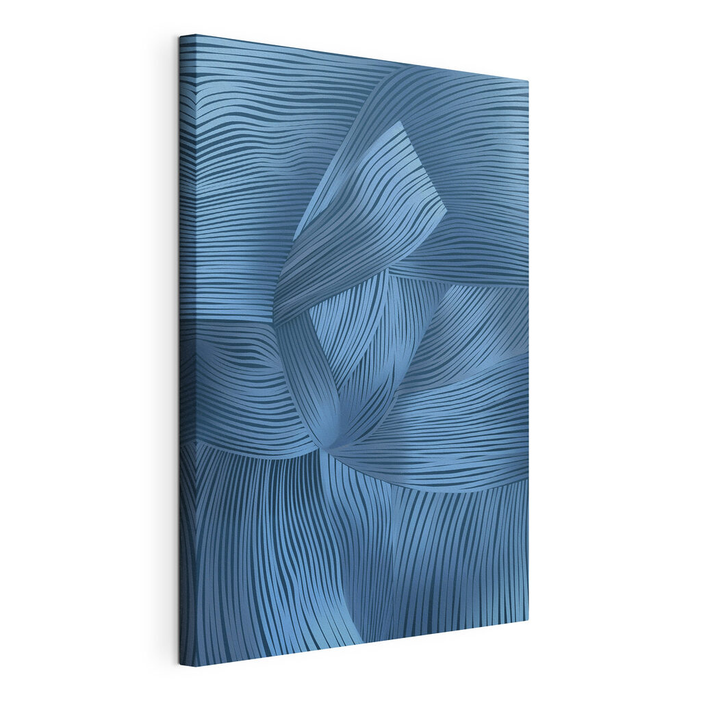 A blue and black striped pattern A blue and black striped pattern