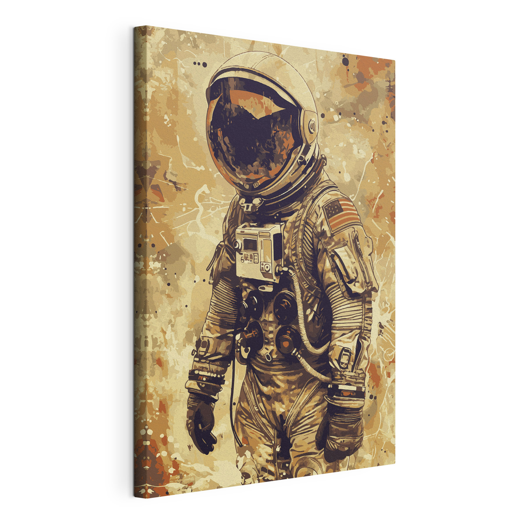A astronaut in a space suit A astronaut in a space suit