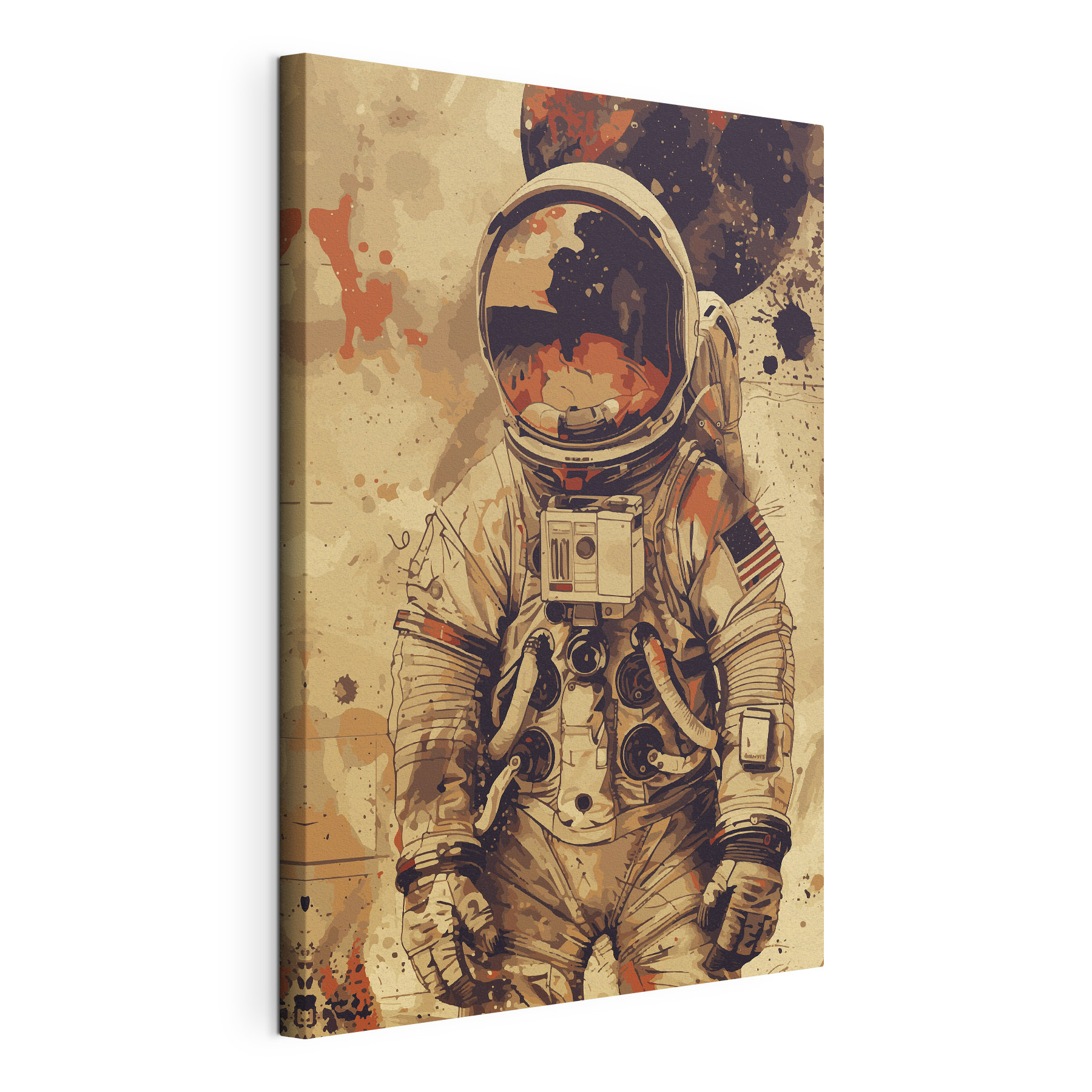 An astronaut in a space suit An astronaut in a space suit