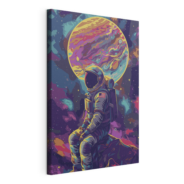Cuadros Un astronauta en el espacio (SKU: s38317) Cuadros Cuadros Un astronauta en el espacio (SKU: s38317)