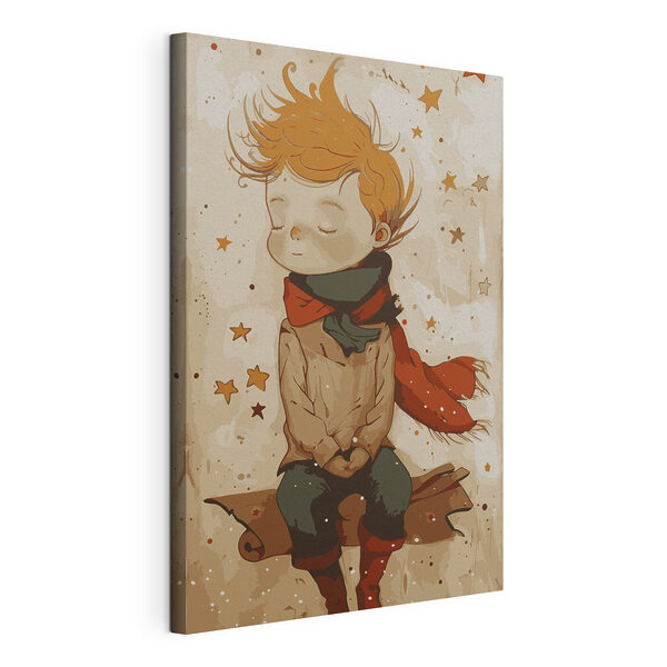 Cuadros Una ilustración de un niño sentado en una alfombra (SKU: s38318) Cuadros Cuadros Una ilustración de un niño sentado en una alfombra (SKU: s38318)