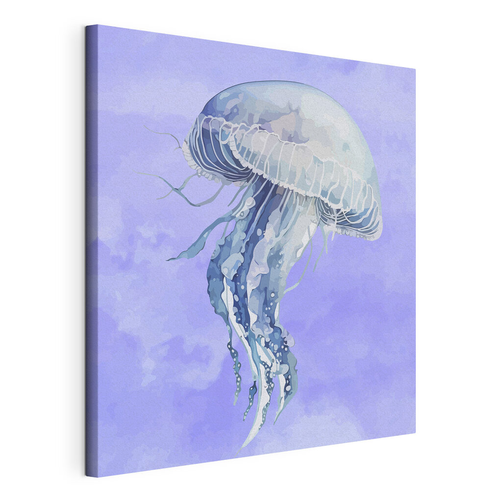 A jellyfish in the sky