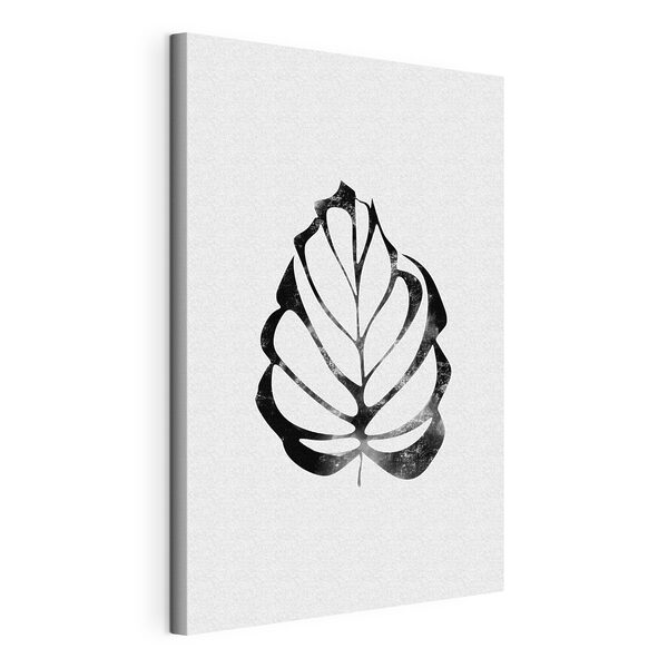 Cuadros Una hoja en blanco y negro (SKU: s38346) Cuadros Cuadros Una hoja en blanco y negro (SKU: s38346)