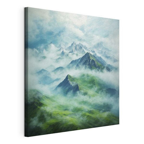 Cuadros Una cordillera con nubes (SKU: s38359) Cuadros Cuadros Una cordillera con nubes (SKU: s38359)