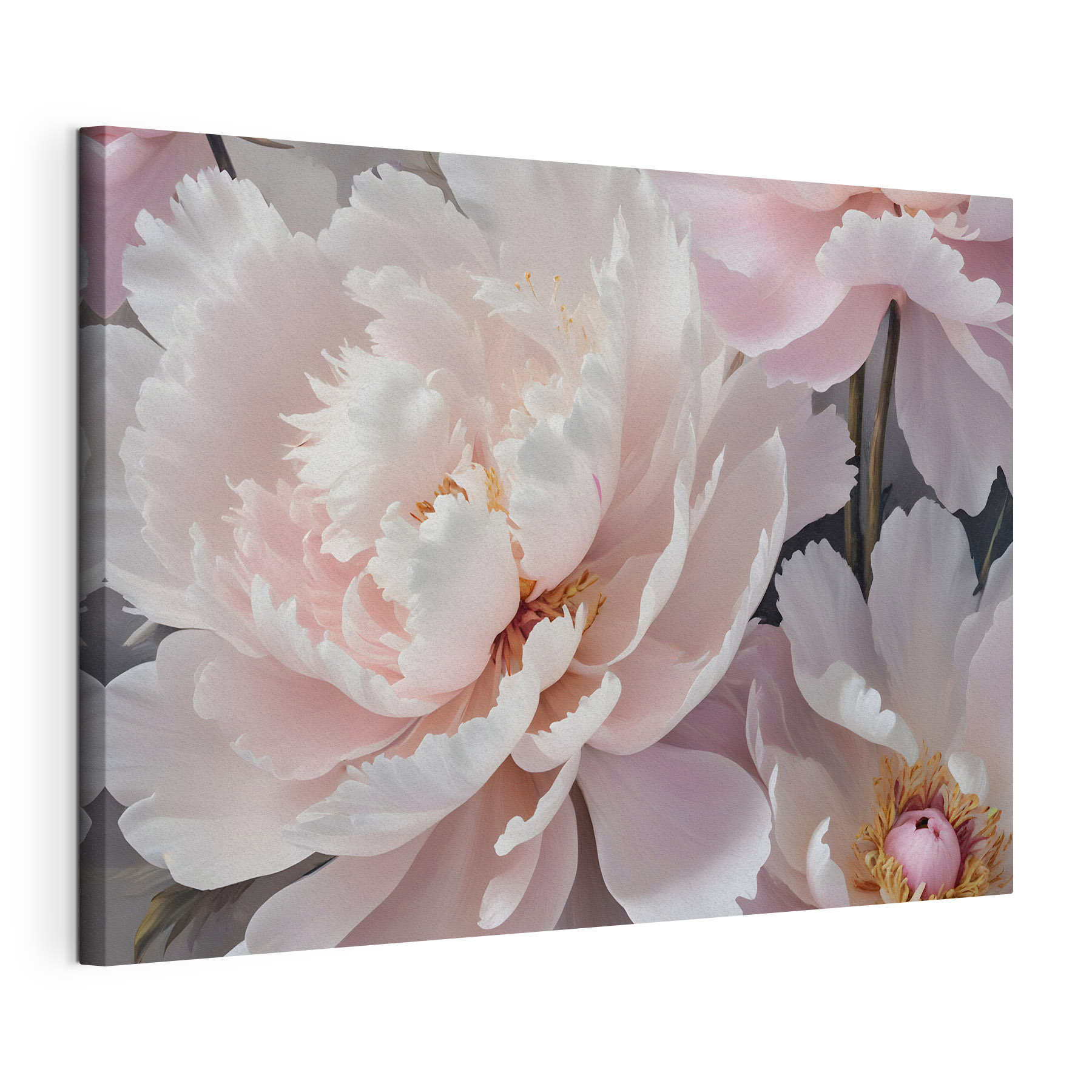 Delicate blooms in soft pastel hues Delicate blooms in soft pastel hues