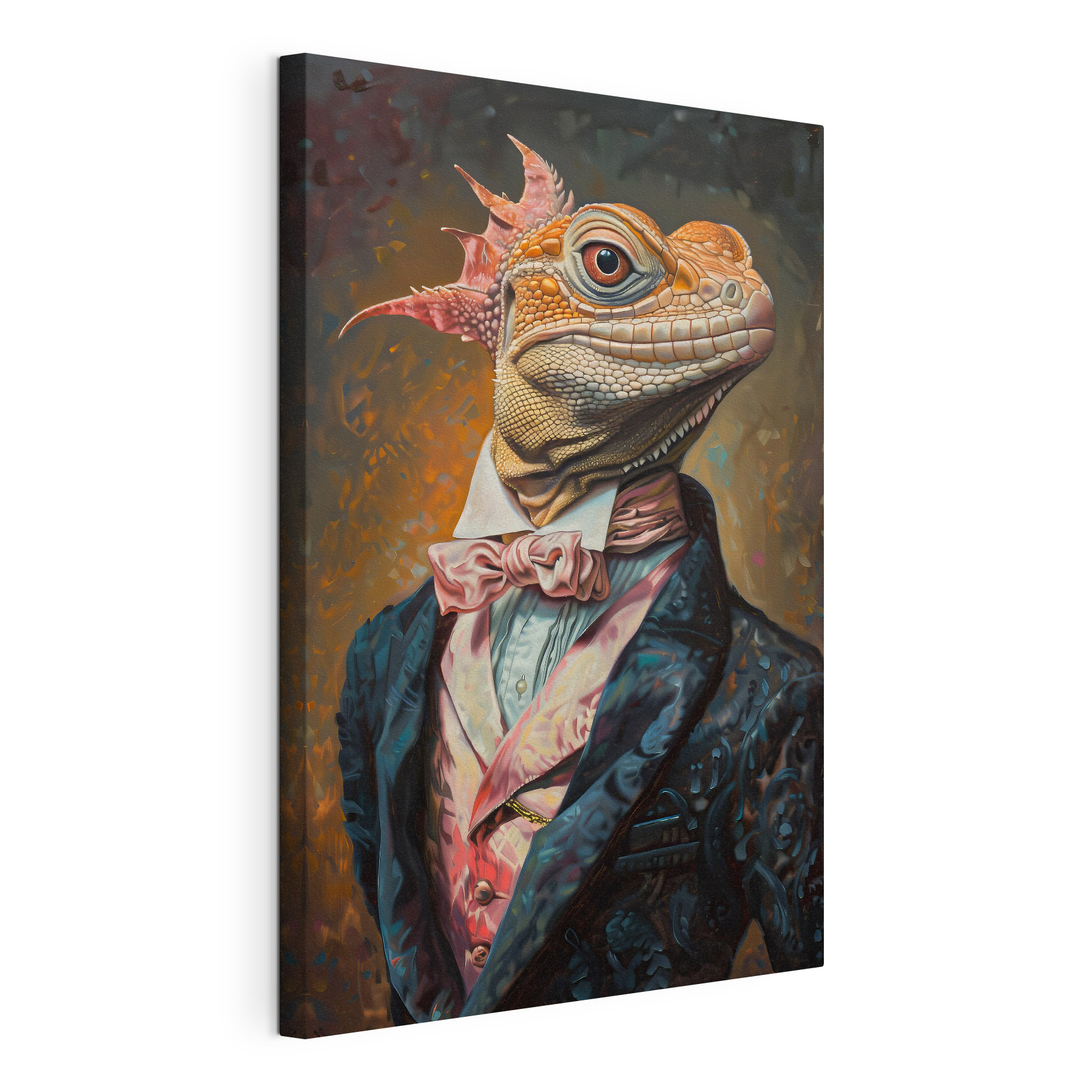 A lizard in a suit A lizard in a suit
