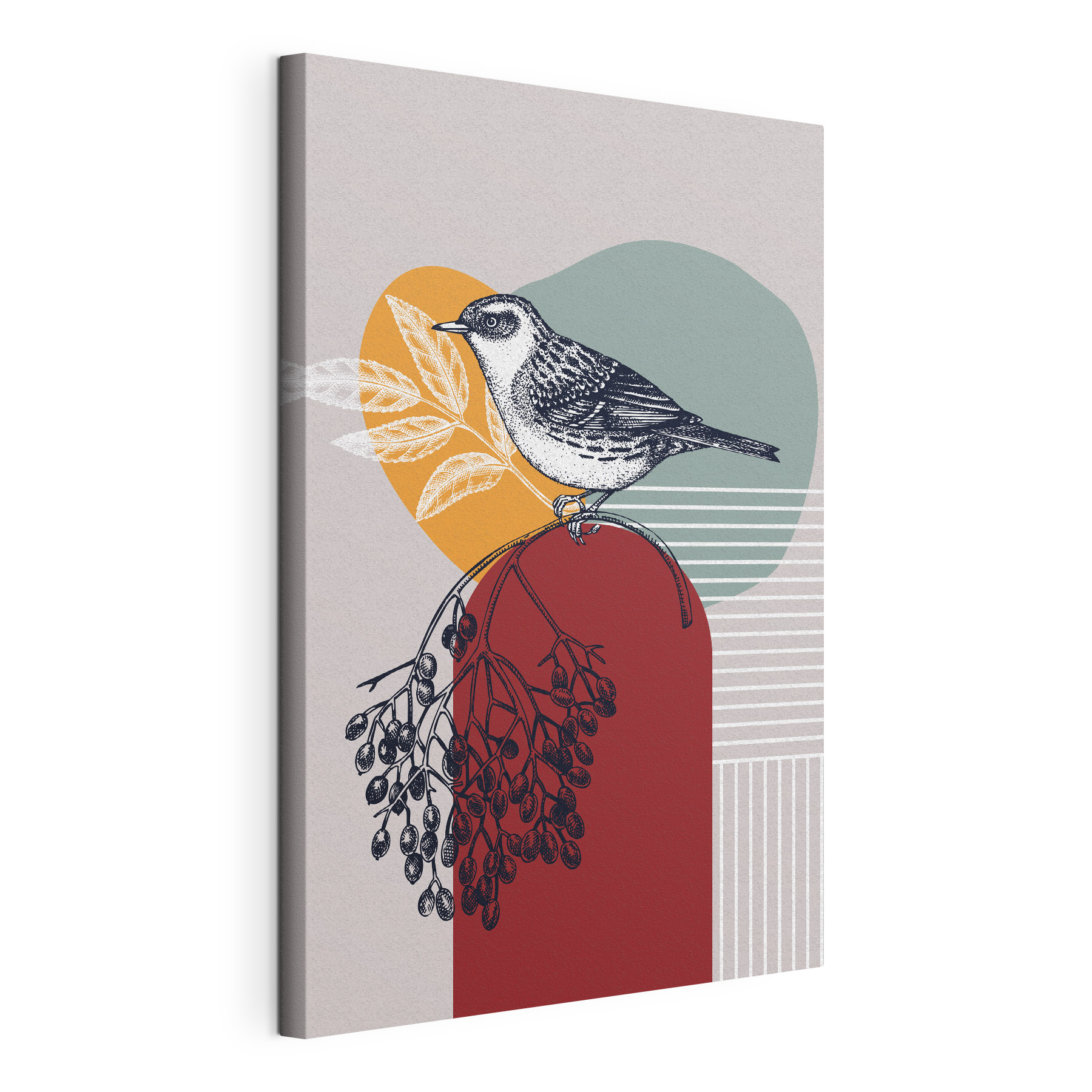 A bird on a branch A bird on a branch