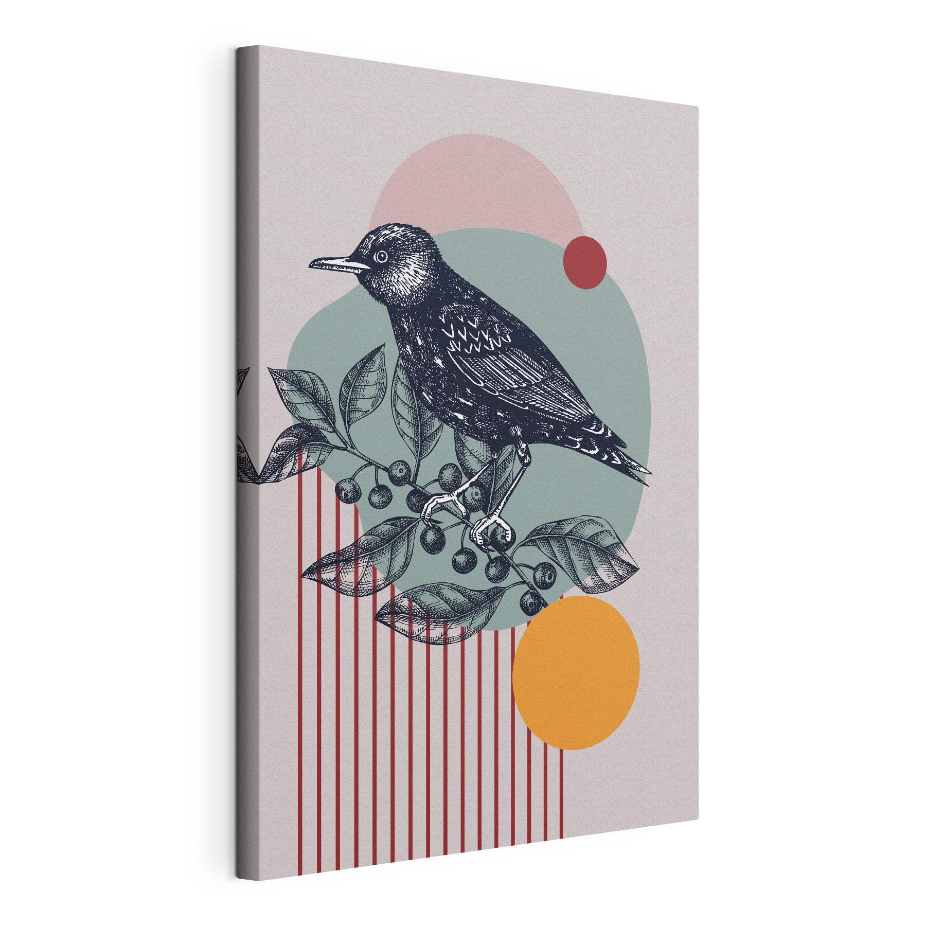 A bird on a branch A bird on a branch