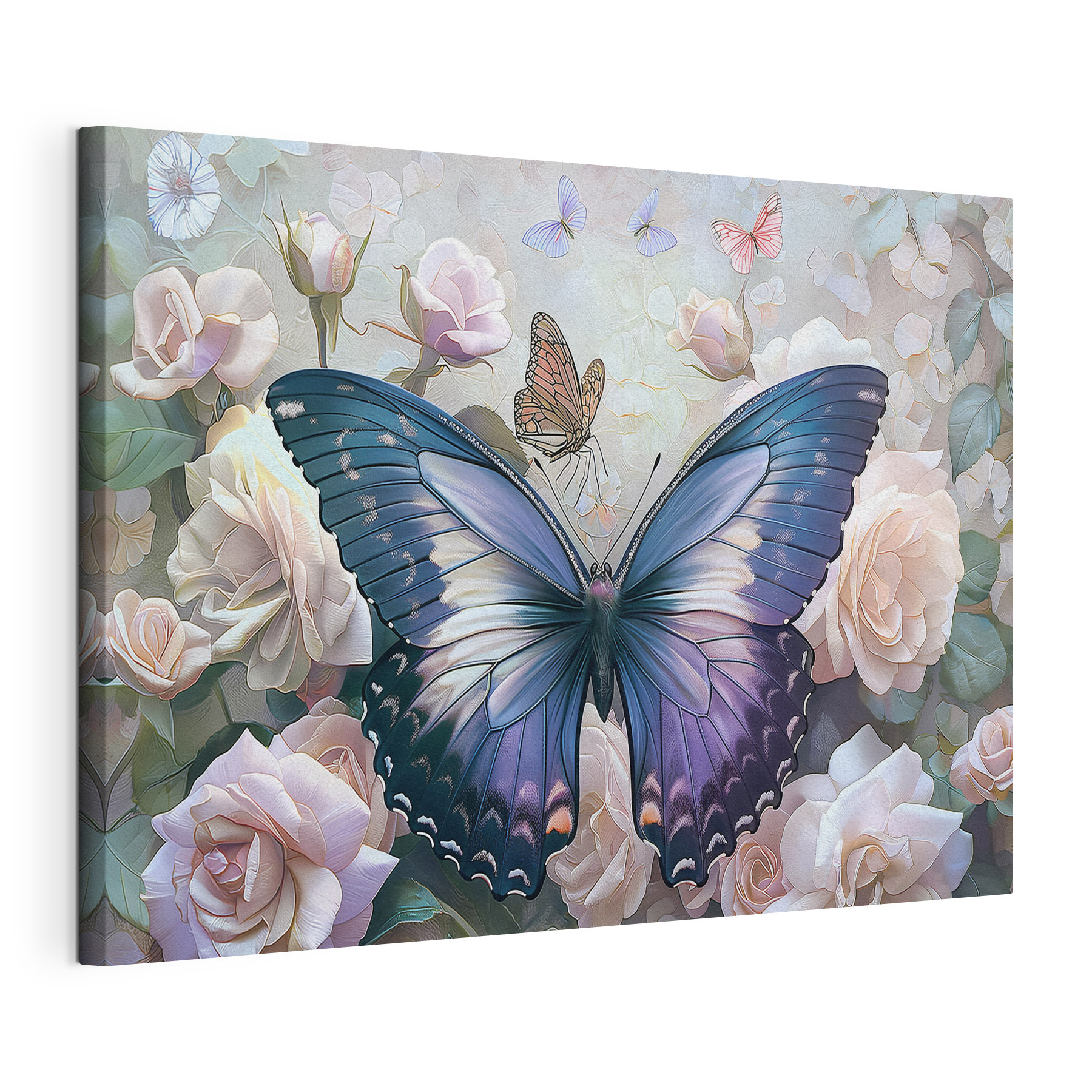 A butterfly on a flower A butterfly on a flower