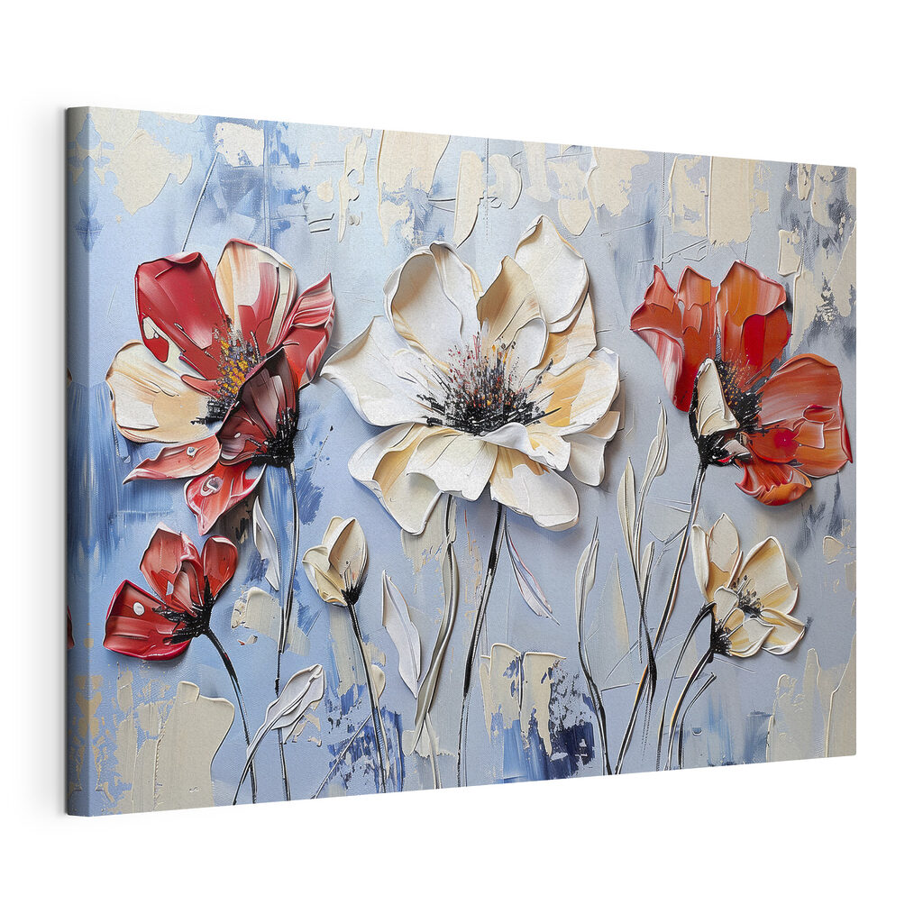 Vibrant blooms in serene colors Vibrant blooms in serene colors