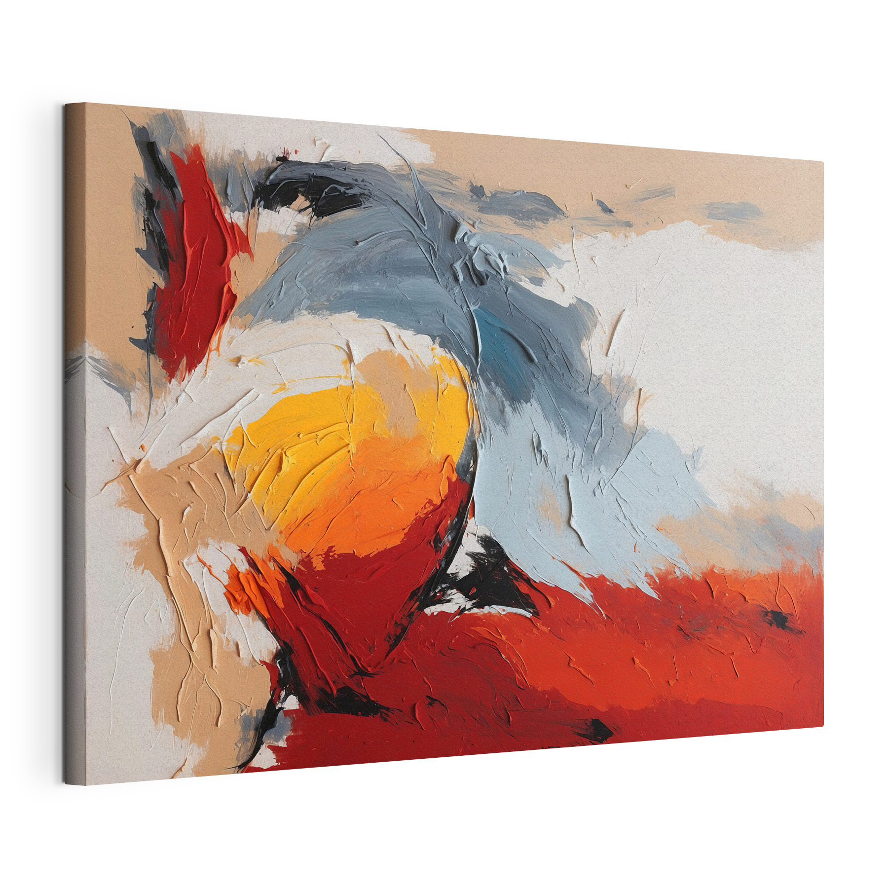 Abstract expression of vibrant colors Abstract expression of vibrant colors