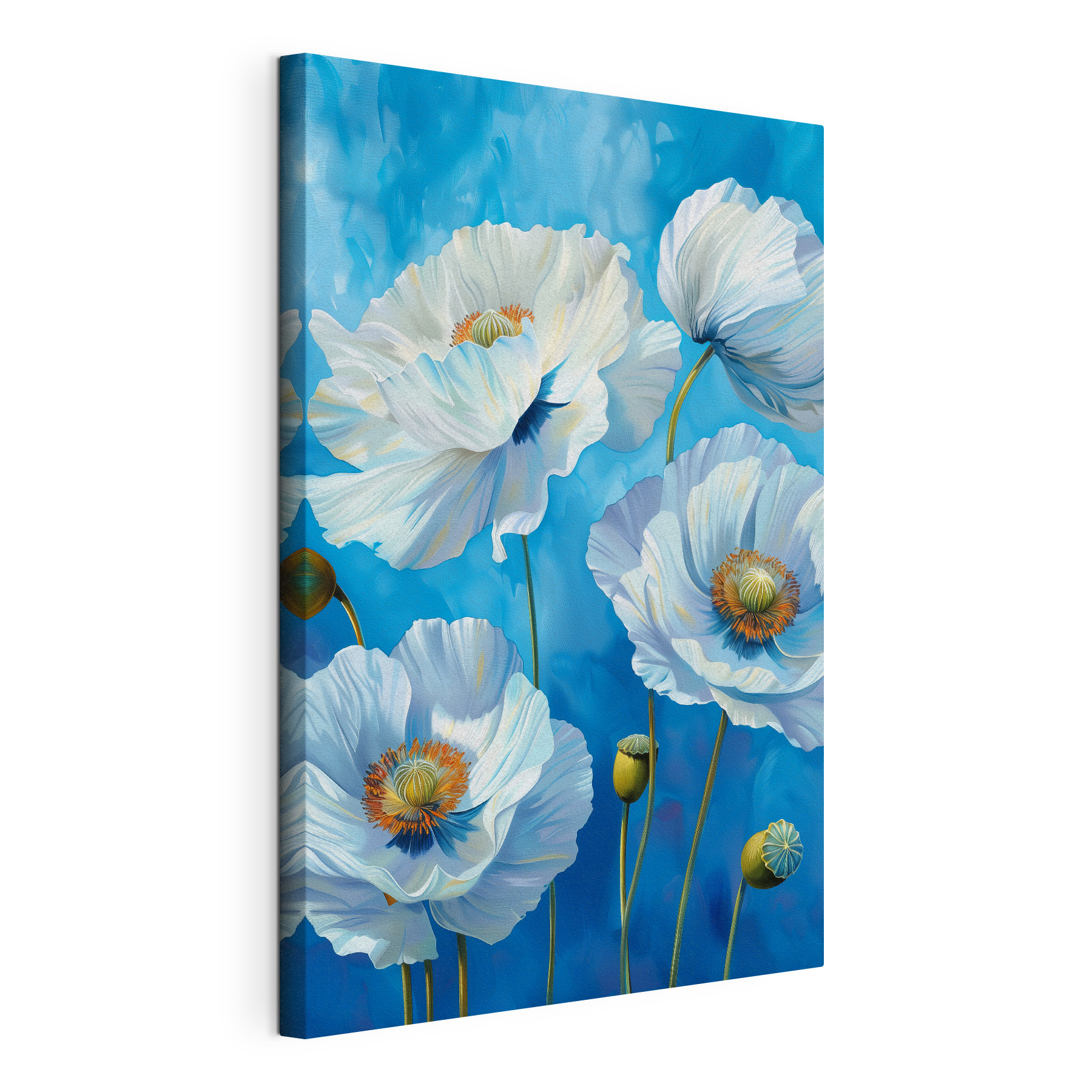 Delicate blooms against a serene backdrop Delicate blooms against a serene backdrop