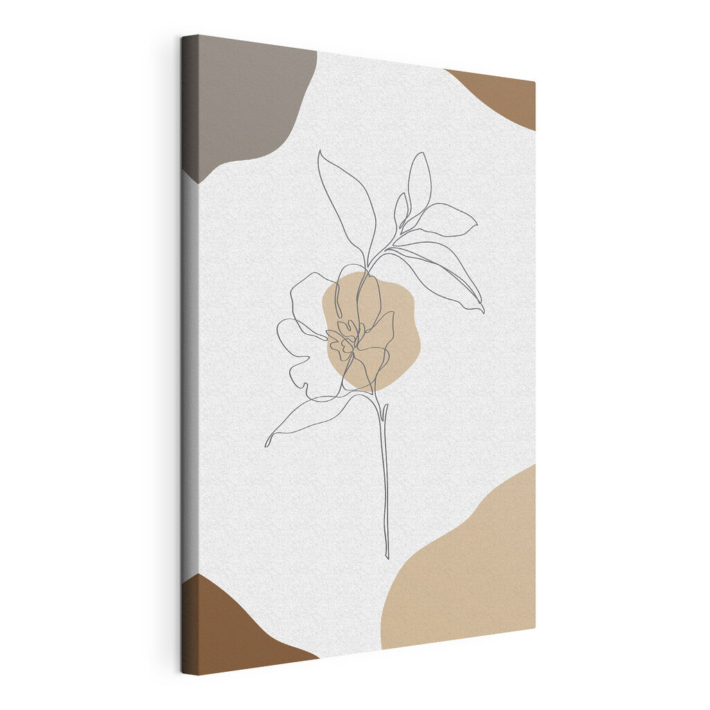 A drawing of a flower A drawing of a flower
