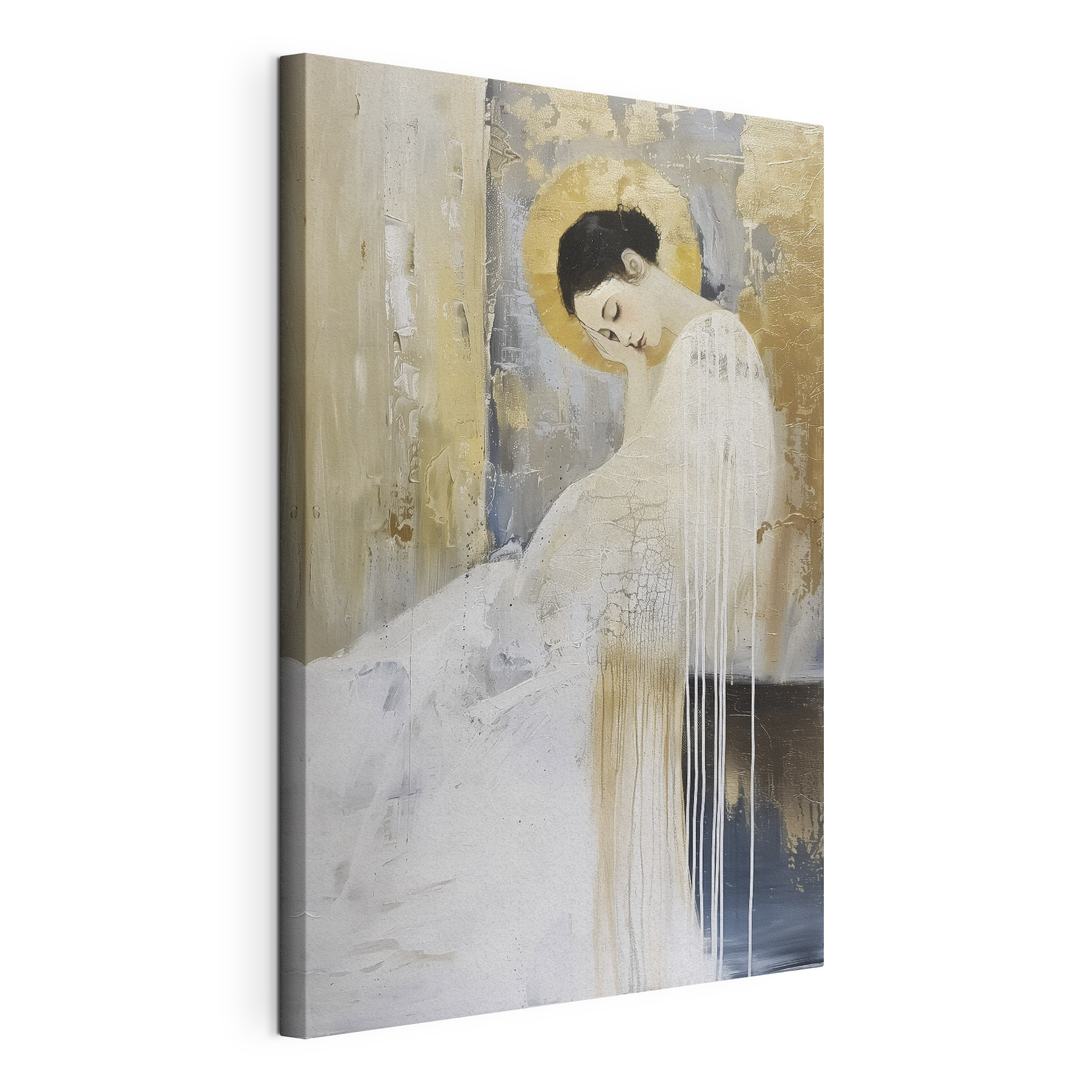 Serene beauty in textured elegance Serene beauty in textured elegance