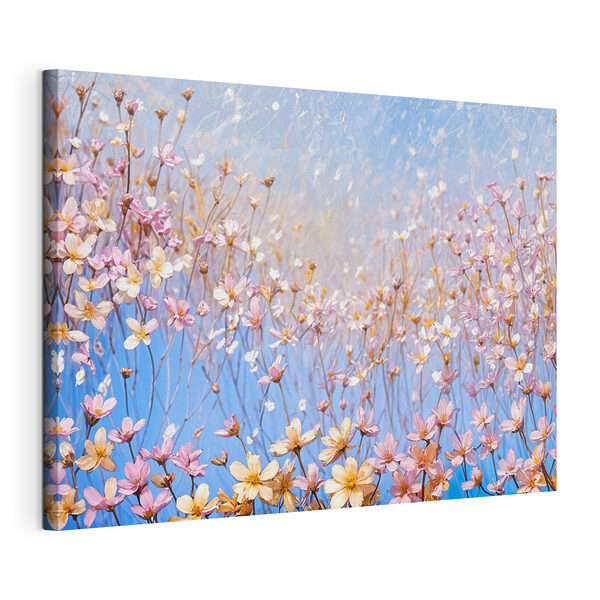 Cuadros Un ramo de flores sobre una superficie transparente (SKU: s38885) Cuadros Cuadros Un ramo de flores sobre una superficie transparente (SKU: s38885)