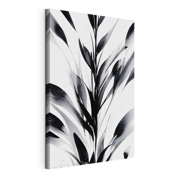 Cuadros Una imagen en blanco y negro de una planta (SKU: s38981) Cuadros Cuadros Una imagen en blanco y negro de una planta (SKU: s38981)