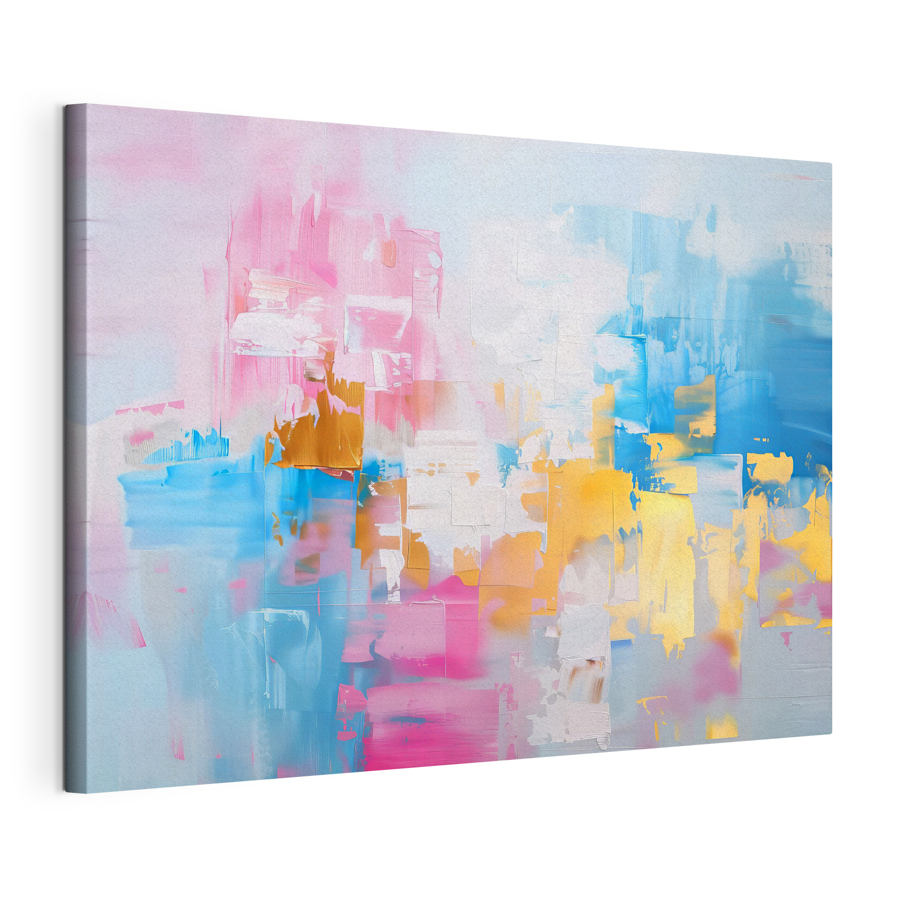 A painting of different colors
