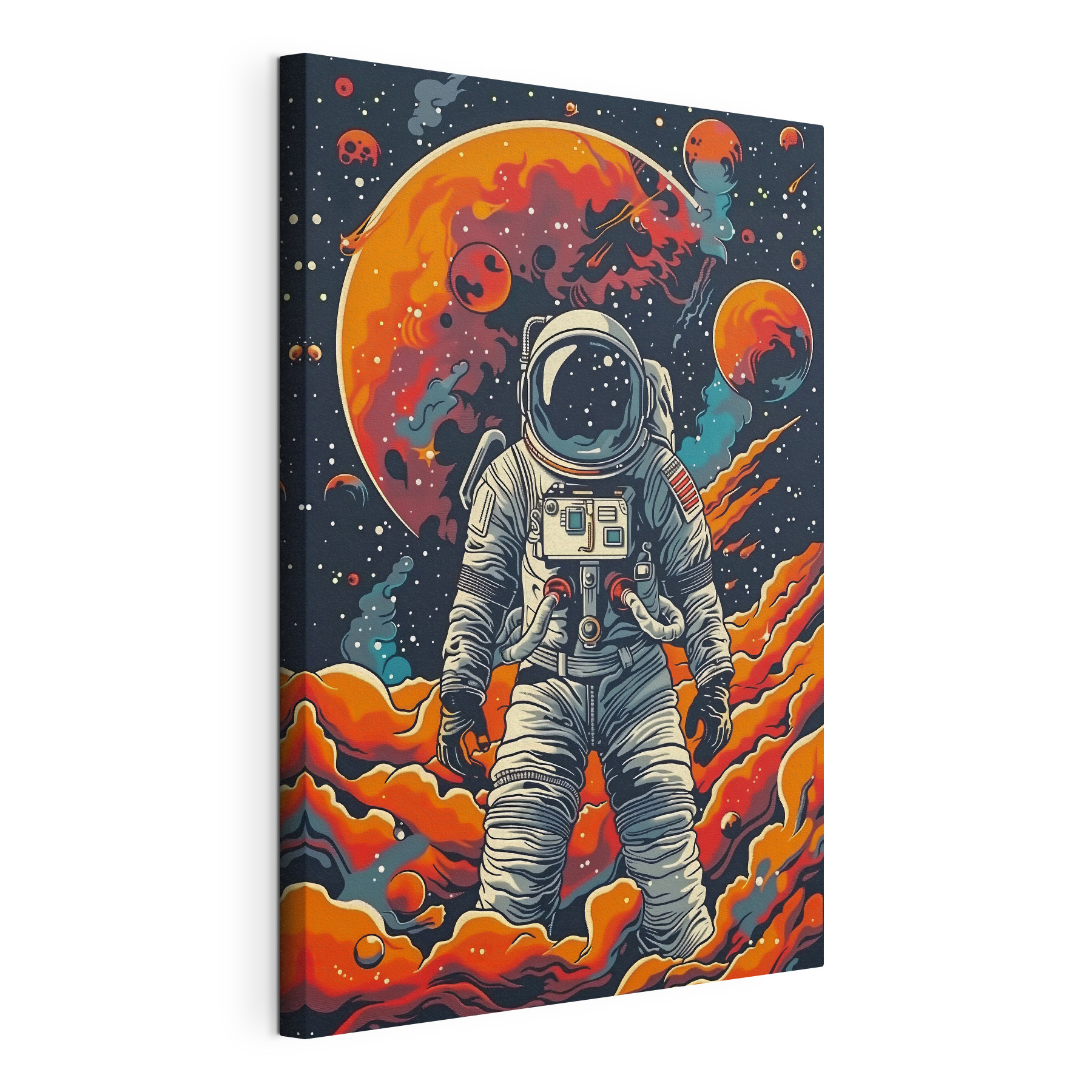 An astronaut in space An astronaut in space