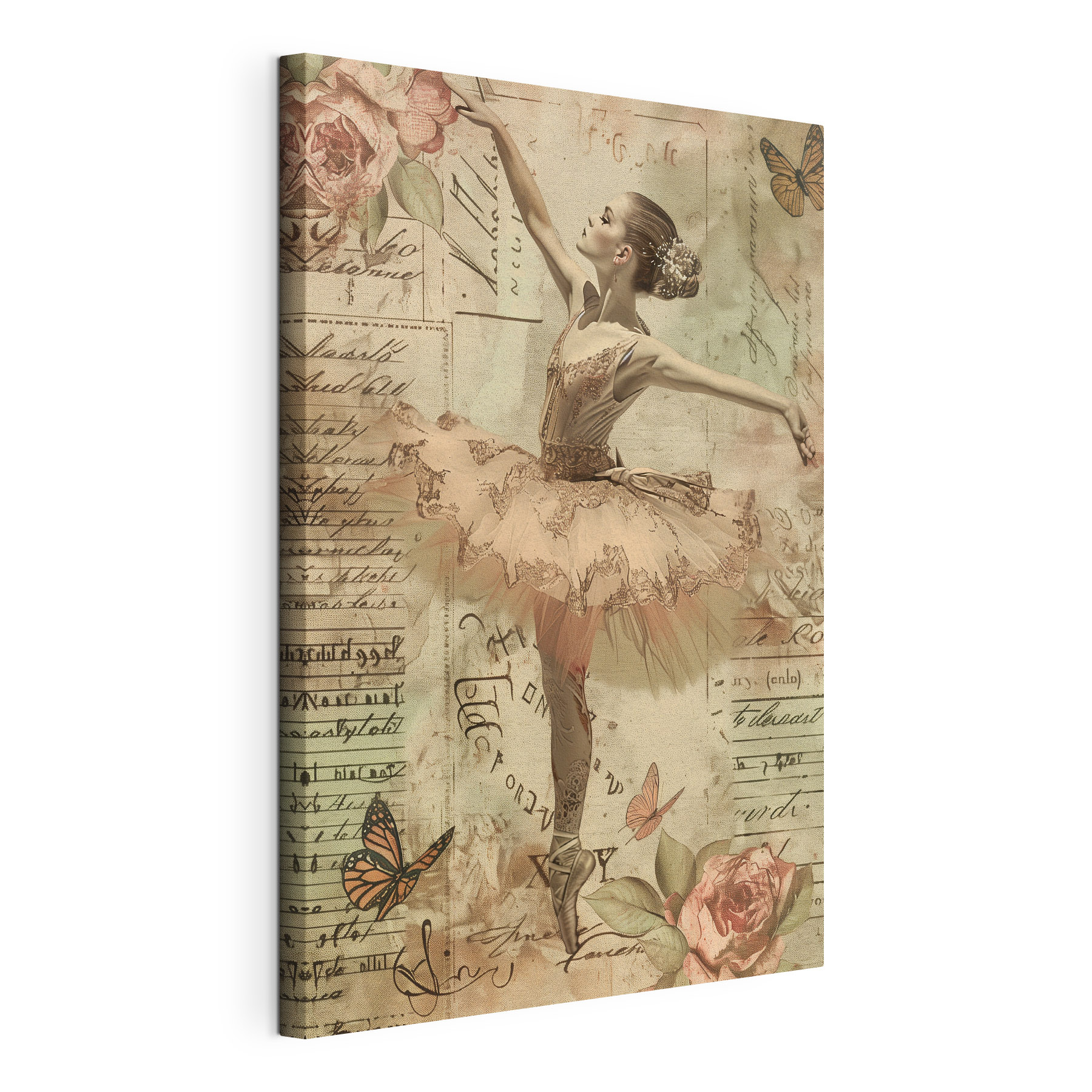 A woman in a tutu and shoes A woman in a tutu and shoes