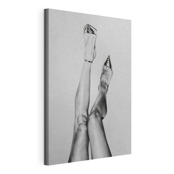 Cuadros Un dibujo de las piernas de una mujer (SKU: s39108) Cuadros Cuadros Un dibujo de las piernas de una mujer (SKU: s39108)