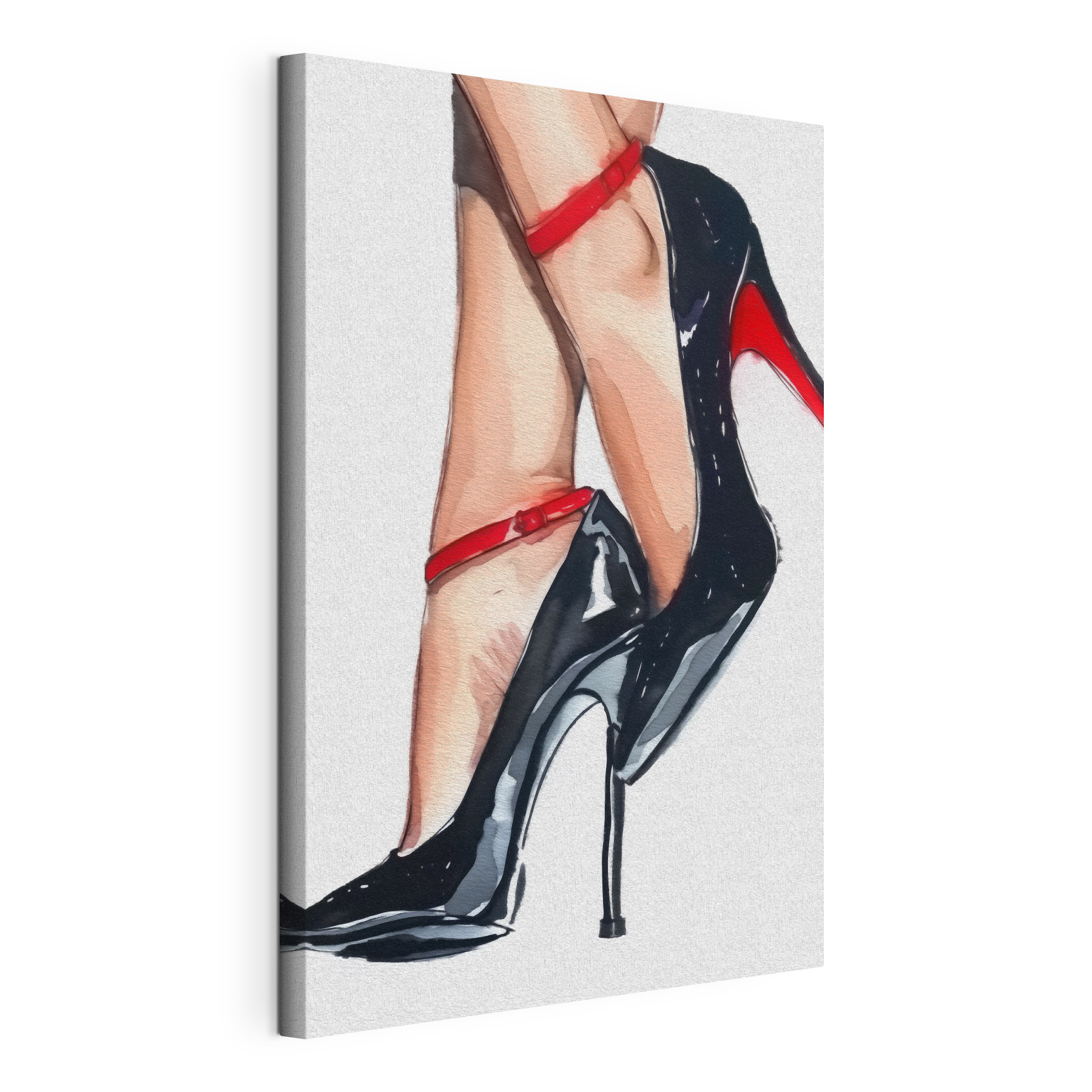 Elegant heels with a pop of color Elegant heels with a pop of color