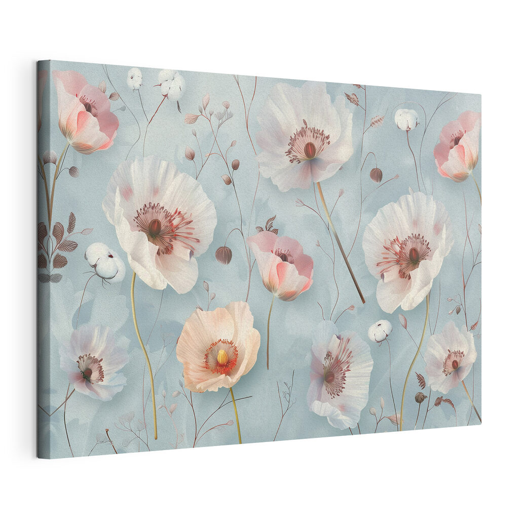 A wallpaper with flowers A wallpaper with flowers
