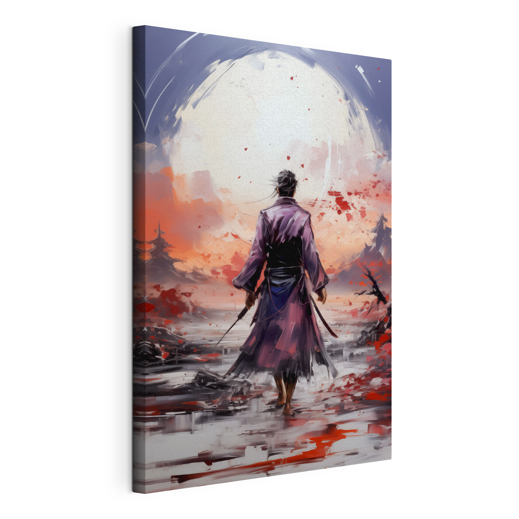A man in a robe walking in a desert A man in a robe walking in a desert
