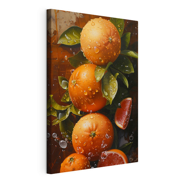 Cuadros Ramo de naranjas con hojas y gajos de naranja (SKU: s39239) Cuadros Cuadros Ramo de naranjas con hojas y gajos de naranja (SKU: s39239)