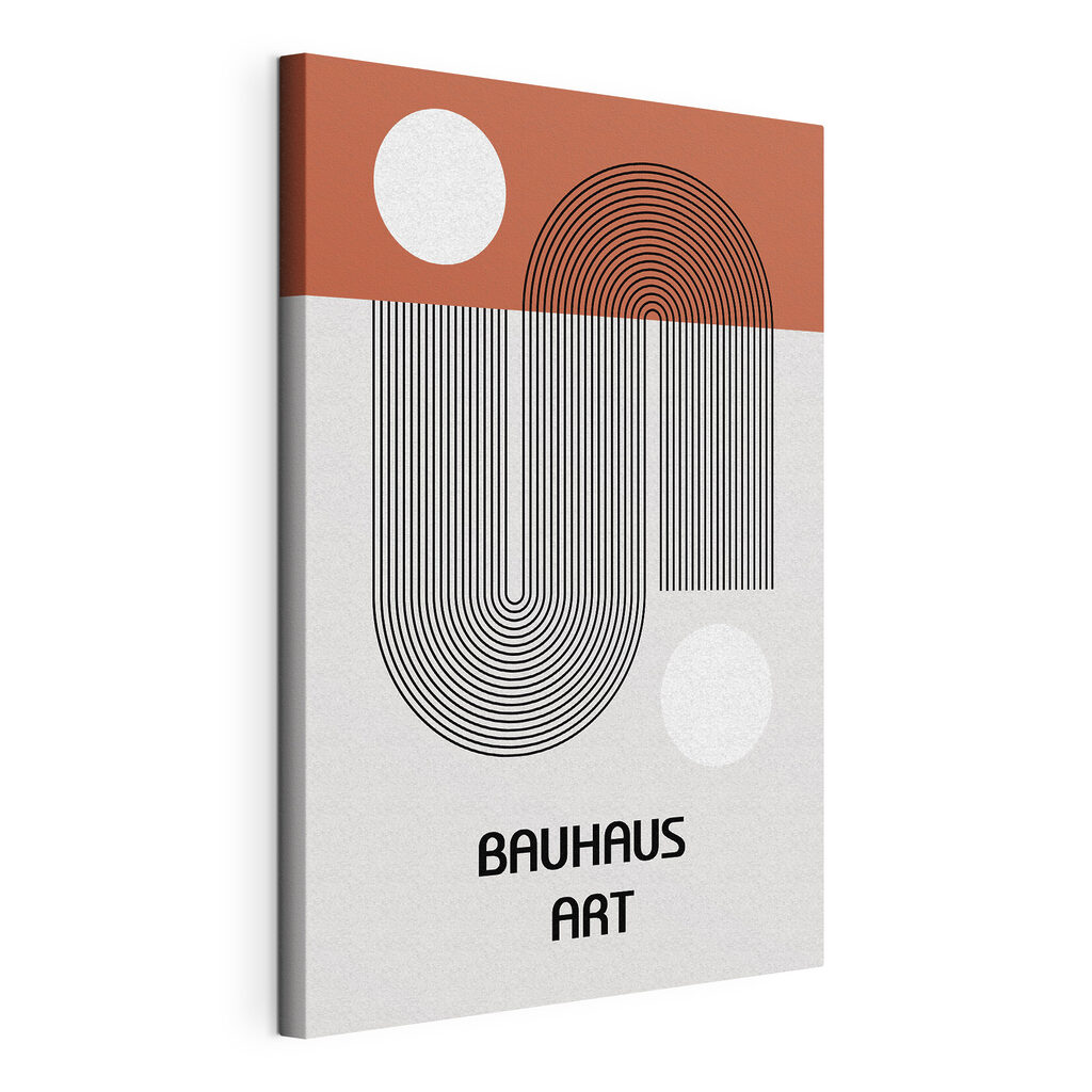 A poster with lines and circles A poster with lines and circles