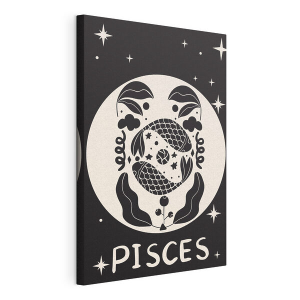 Cuadros Un dibujo en blanco y negro de un pez (SKU: s39297) Cuadros Cuadros Un dibujo en blanco y negro de un pez (SKU: s39297)