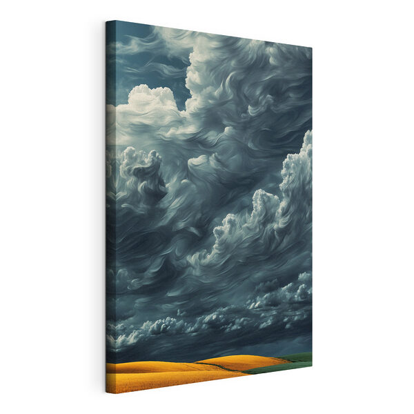 Cielo nublado con muchas nubes Cuadros Cielo nublado con muchas nubes