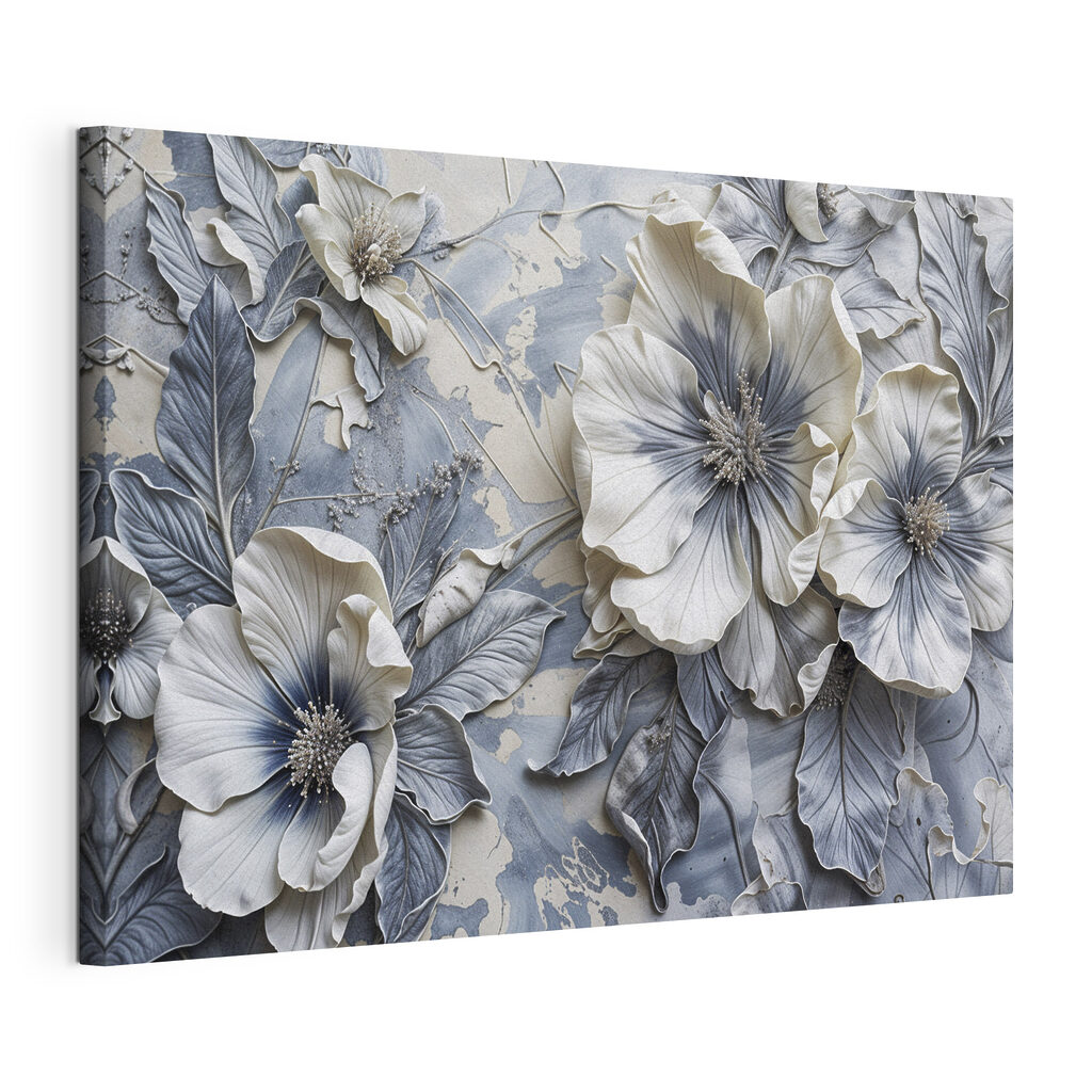 Group of flowers on a surface