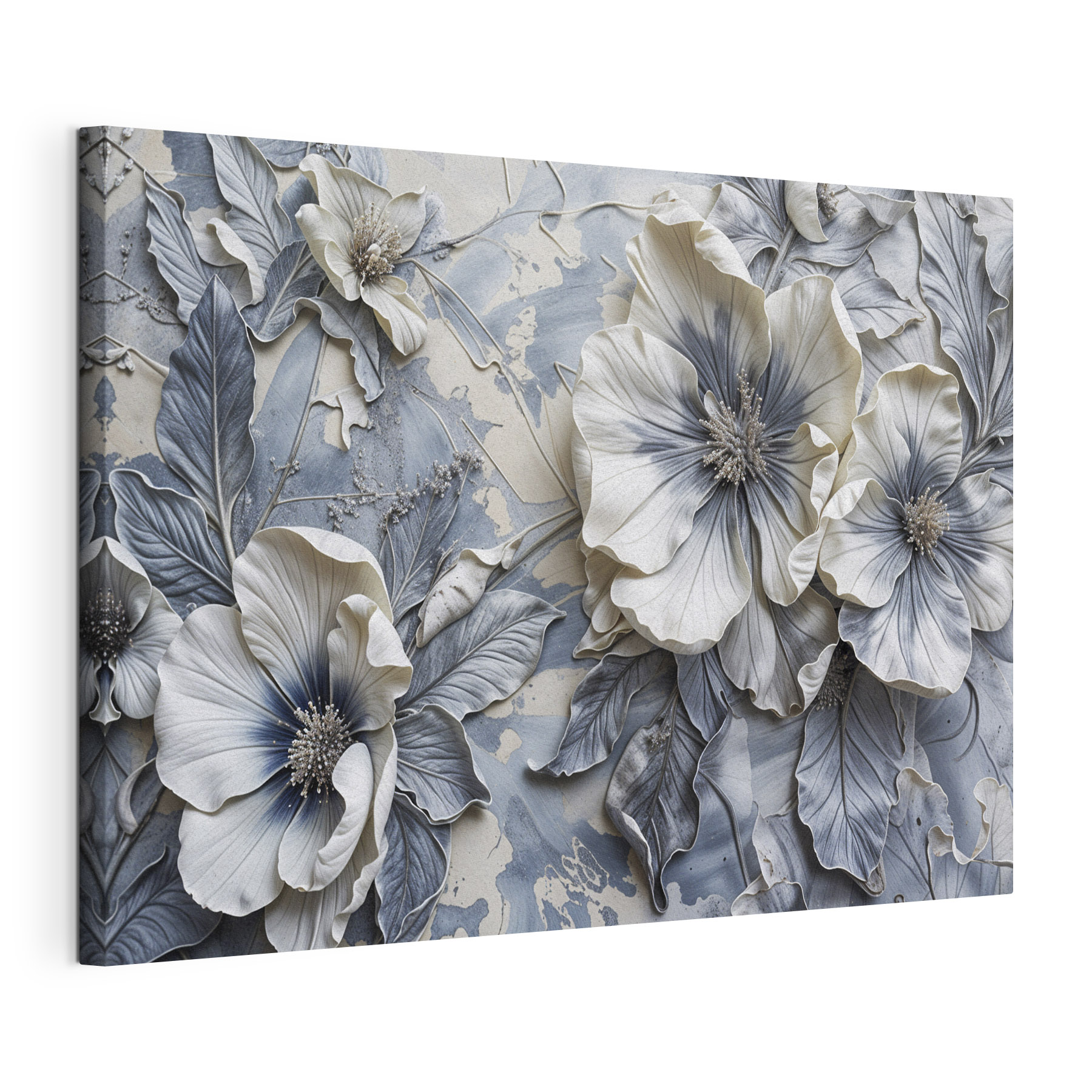 Group of flowers on a surface