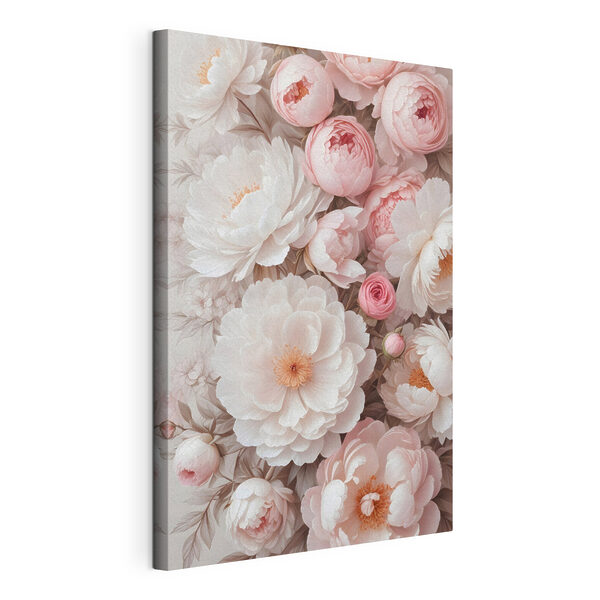 Cuadros Cuadros Ramo de flores blancas y rosas (SKU: s39408)