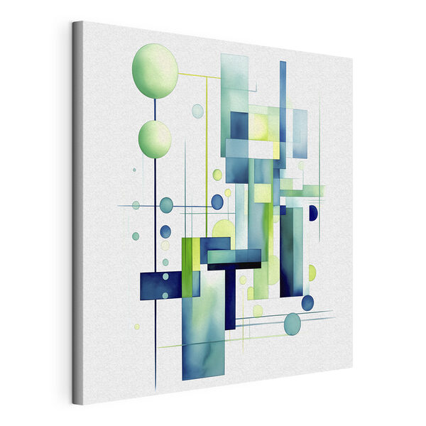 Cuadros Formas abstractas en colores relajantes (SKU: s39430) Cuadros Cuadros Formas abstractas en colores relajantes (SKU: s39430)