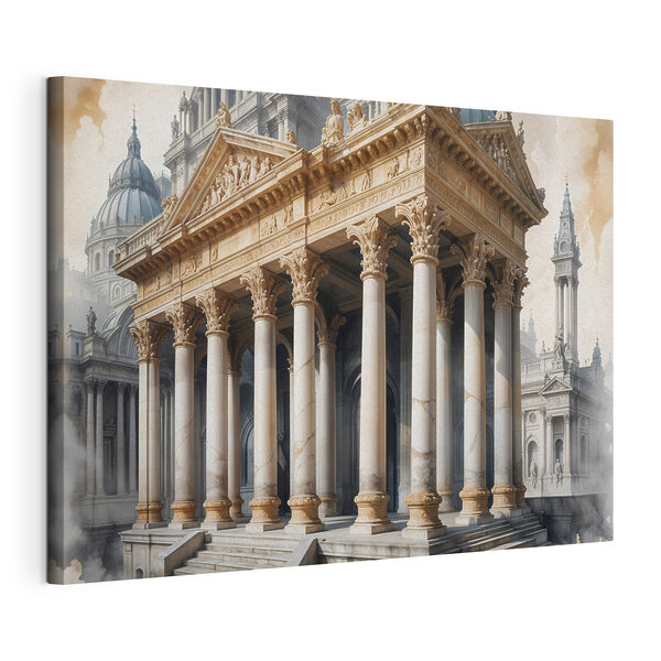 Cuadros Edificio con columnas y cúpula (SKU: s39512) Cuadros Cuadros Edificio con columnas y cúpula (SKU: s39512)
