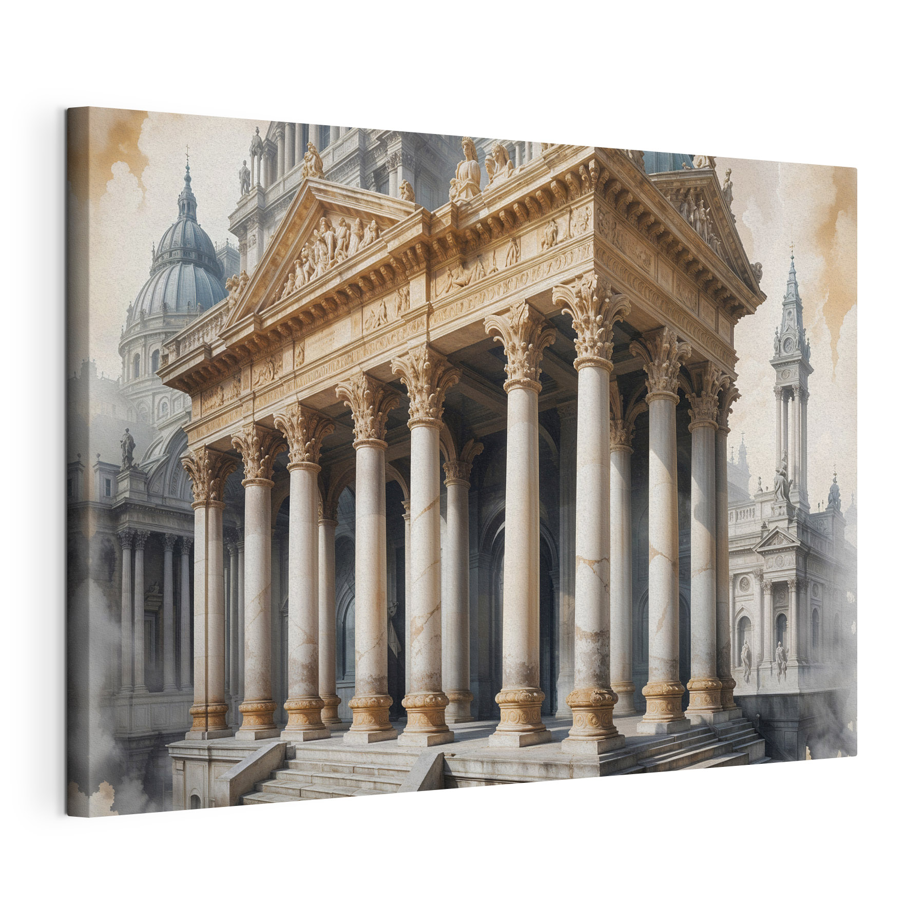 Building with columns and a dome Building with columns and a dome
