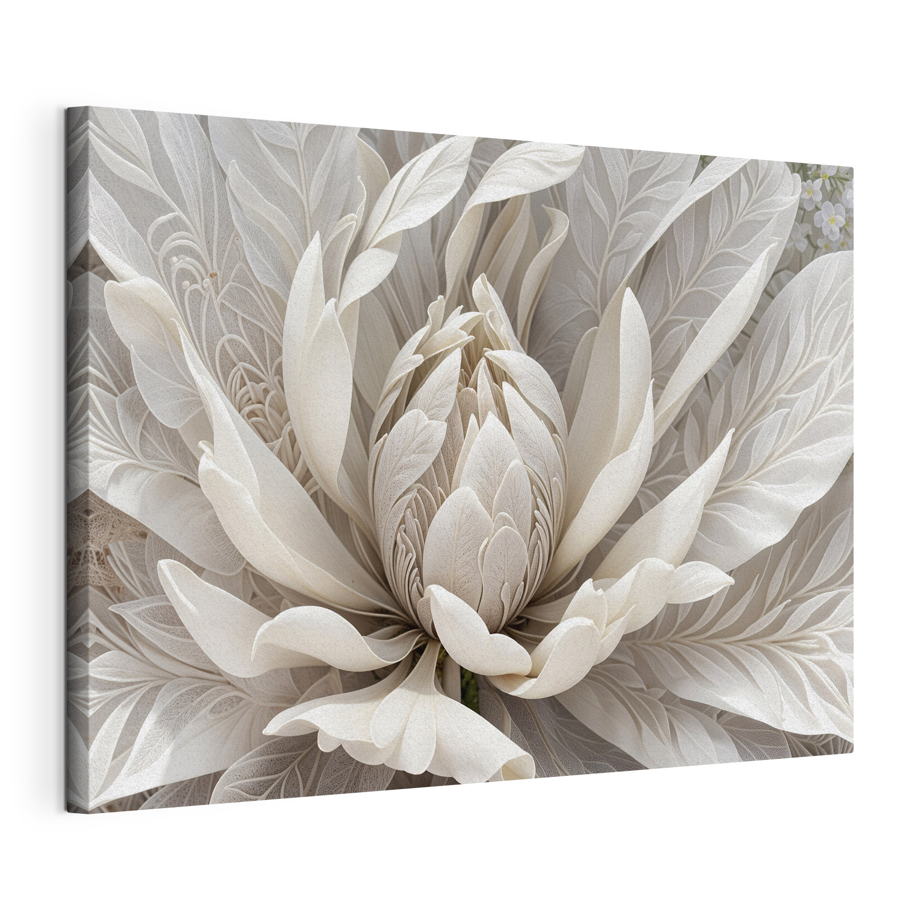 Delicate floral design in soft hues Delicate floral design in soft hues