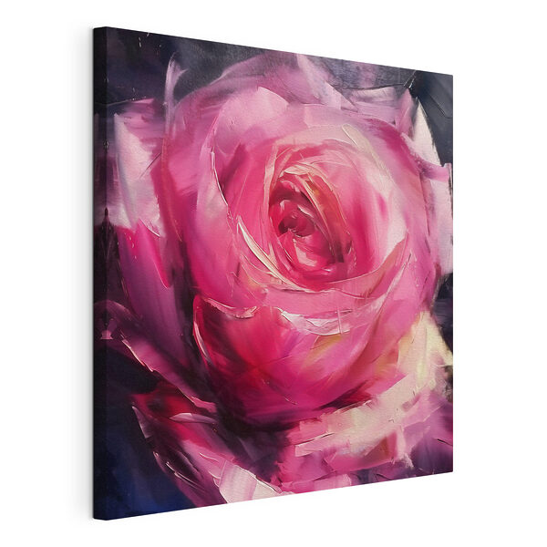 Cuadros Primer plano de una rosa rosa (SKU: s39539) Cuadros Cuadros Primer plano de una rosa rosa (SKU: s39539)