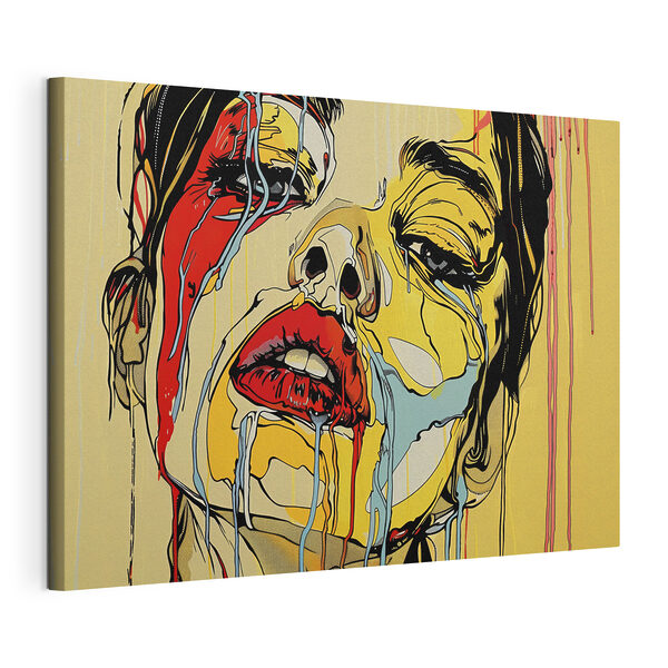 Cuadros Cuadro de una mujer llorando (SKU: s39556) Cuadros Cuadros Cuadro de una mujer llorando (SKU: s39556)